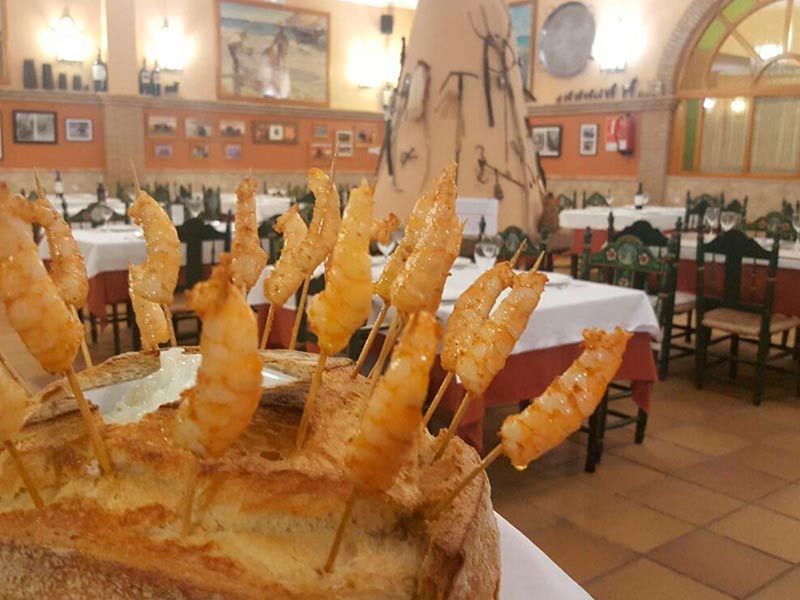 La Caseta De Antonio comida decorada